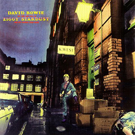 David Bowie - 'The rise and fall of Ziggy Stardust and the Spiders from Mars' released 1972.