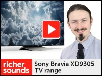 Product video: Sony BRAVIA XD9305 TV range