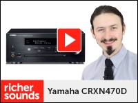 Product video: Yamaha CRXN470D streaming mini system