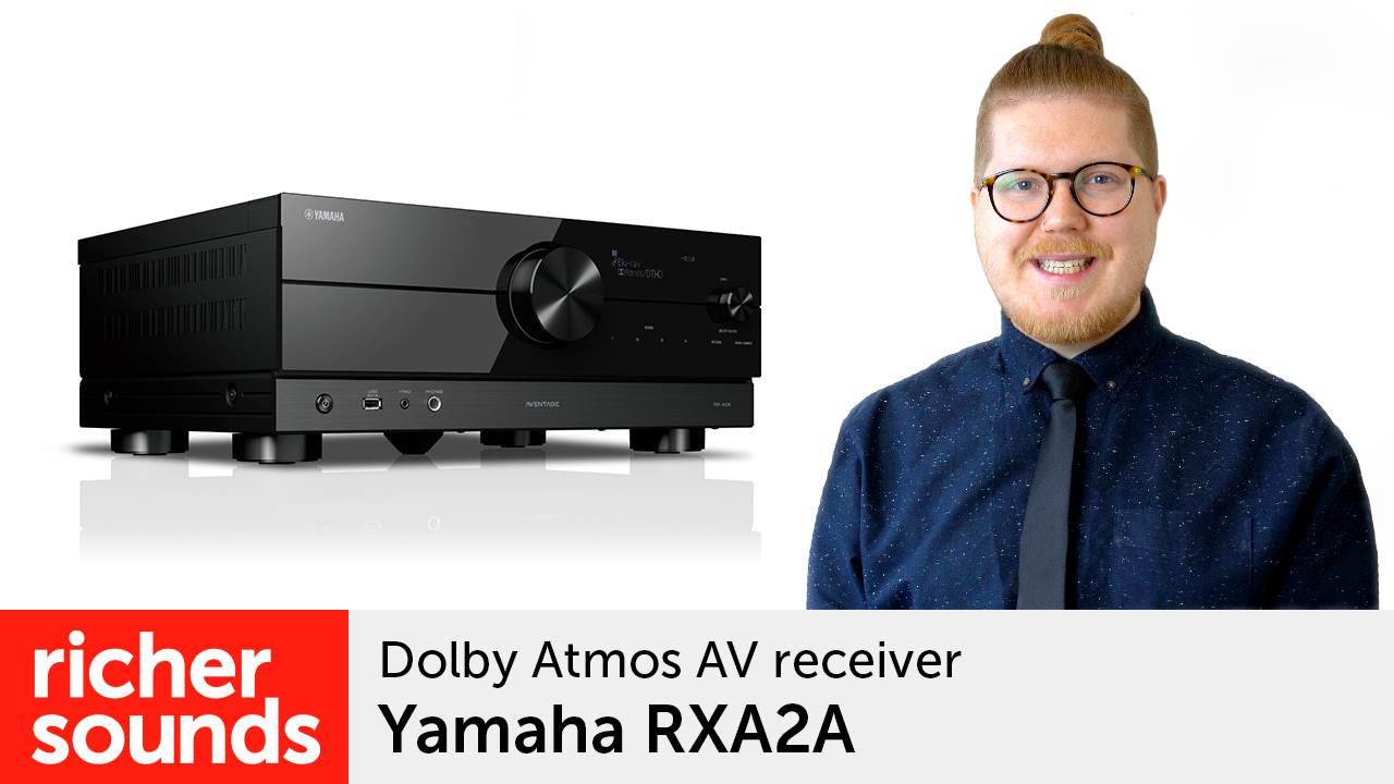 Product video Yamaha RXA2A Dolby Atmos AV receiver Richer Sounds
