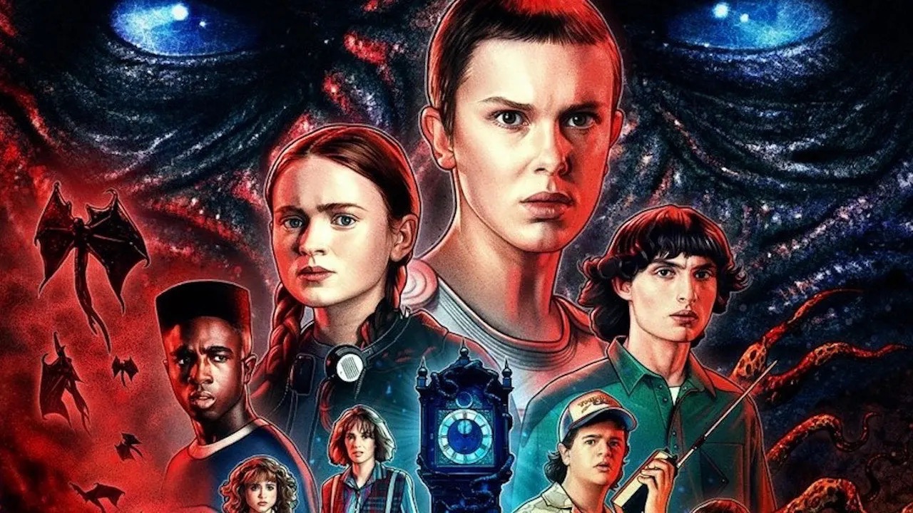 an artist made a custom season 5 poster and it is awesome! : r/ StrangerThings