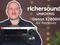 Unboxing video: Denon X2800H AV Receiver