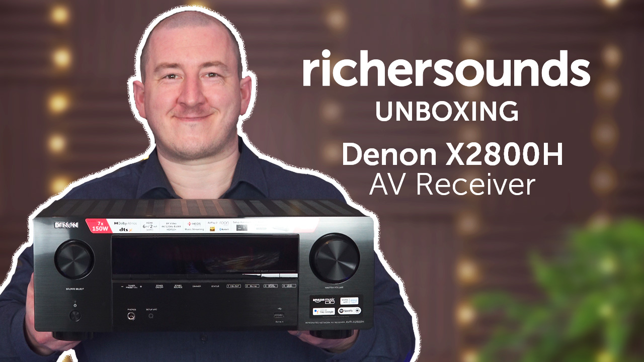 Unboxing video: Denon X2800H AV Receiver - Richer Sounds Blog | Richer ...